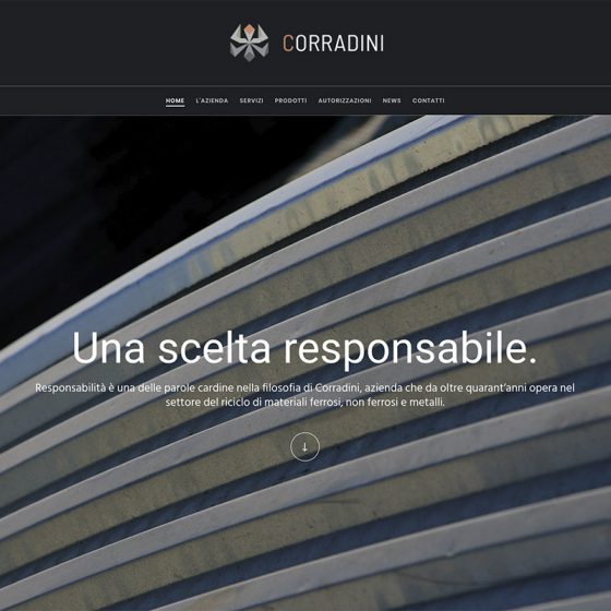 Corradini Sito Web